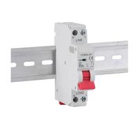 MCB DPN 6000A 230V 50Hz Miniature Circuit Breaker 18MM Household Din Rail Air Switch NWPNLXEA(20A)