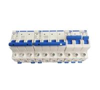 MCB DZ47-63 1P 2P 3P 4P 6A-63A AC 230V/400V C Type Circuit Breaker Overload Protector DIN Rail Breaking Capacity Air Switch(3P,6A)
