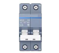 MCB NB3 1P+N AC 230V Circuit Breaker DIN Rail Mounting Miniature DPN DZ267 Air Switch NB3-63 6000A 6KA 2 Positions(32A)
