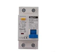 MCB RCCB RCD Type AAC RCBO DPNL with Trip Indicator and Mechanical Life of 8000 Times for Electrical Systems (AC -40A)