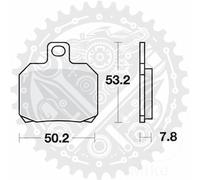 TRW MCB700EC Brake pad set