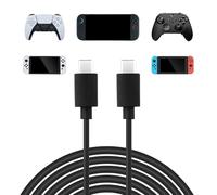 Mcbazel 1.5m USB C Charging Cable for Nintendo Switch 2, Switch OLED, PS5, Xbox Elite Series 2, and NS Pro, 60W Fast Charging, Portable & Easy to Store