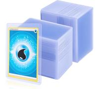 Mcbazel 35PT Blue Ray Game Card Case,9.7CM*6.9CM, Standard Size Toploader Card Protectors for MTG, Sports Cards