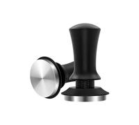 Mcbazel 53mm Espresso Tamper Spring-Levelling with 53.3-54mm portafilters | Visual Pressure Scale 25lb Calibrated Spring 304 Stainless Steel Ripple Base Fits Barista Express Pro Touch Bambino Sage 54mm