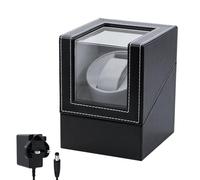 Mcbazel Automatic Watch Winder Box PU Quad Single Automatic Watch Display Storage Wristwatch