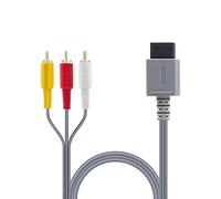 Mcbazel AV Cable for Wii Wii U, Wii AV Cable,Audio Video AV Cable Cord for Wii and Wii U Console, Wii Component Cable-1.8M/6FT