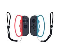 Mcbazel Boxing Grip with Hand Straps for NS Switch/Switch OLED Joy-Con Fitness Boxing Game Blue and Red(Not for Switch 2)