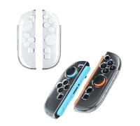 Mcbazel Clear Joy-Con Protector Case for Nintendo Switch 2, Lightweight & Eco-Friendly Durable Cover, Shock Absorbing Transparent Shell for NS2 Controllers