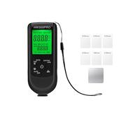Mcbazel Digital Coating Thickness Gauge, Paint Thickness Gauge, Car Paint Gauge, Measuring Range 0 to 2000 um [Black]