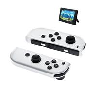 Mcbazel Durable Transparency TPU Protective Cover Case for NS Switch Joy-con Controllers- 1 Pair(Not for Joy-con 2)