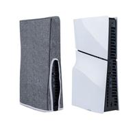Mcbazel Dust Cover Anti Scratch Protective Cover Sleeve for PS5 Slim Digital/Disc Edition Consoles - Grey
