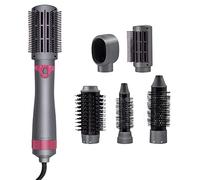 Mcbazel Hair Dryer Brush,5 in 1 Detachable Dryer Hair Brush Hairstyler for Fast Styling and Volume with1000W Hot Air Styler with 3 Temperature Settings, Lightweight Women Hot Air Brush Wrap Dryer Set