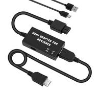 Mcbazel N64 HDMI Adapter, HDMI Converter for N64/SNES Console to HDTV, Support 480/720p/ Stereo audio/ 16:9/4:3 Aspect Ratio