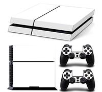 Mcbazel Pattern Series Decals Vinyl Skin Sticker for Original PS4 (Not for PS4 Slim/Pro) All White