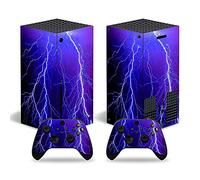 Mcbazel Pattern Series Vinyl Skin Sticker for Xbox Series X Console & Controller Protect Cover Decal Skin - Blue