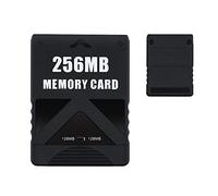 Mcbazel PS2 Memory Card 256MB, Large Capacity 256MB Memory Storage Card for PlayStation 2 Console, Compatible with All PS2 Models