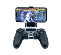 Mcbazel PS4 Controller Smart Phone Holder, Phone Clamp Mount Stand Clip for PS4/ PS4 Slim/ PS4 Pro Controller Black
