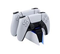 Mcbazel PS5 Controller Charging Dock, Dual USB Fast-Charge Station with LED Indicators & Tri-Protection for DualSense Controllers[White]