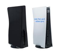 Mcbazel Ps5 Dust Cover, Waterproof Protective Cover Sleeve for PS5 Digital Edition/Ultra HD Consoles-Black(Not for PS5 Slim/Pro)