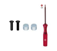 Mcbazel PS5 SSD Hard Drive Replacement Repair Kit 2 Sets Screw with Screw Ring & Screwdriver(Not for PS5 Slim/PS5 Pro)