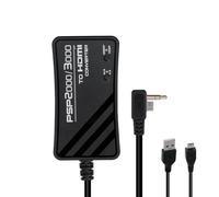 Mcbazel PSP 2000/3000 to HDMI Converter,Multifunctional HDTV HDMI Adapter for PSP 2000/PSP 3000,Support 720p/1080p/16:9/4:3