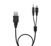 Mcbazel PSP Charging Cable for PSP 1000 2000 3000 & PS3 Controller - USB Charger & Data Transfer Cable, 1M, Compatible with Power Banks, Laptops & Wall Adapters