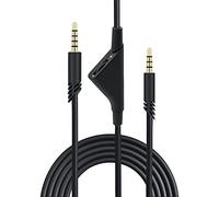 Mcbazel Replacement Audio Aux Cable Cord with Volume Control for Astro A10/A30/A40 Gaming Headset PS5/PS4/Xbox One/Xbox Series S/X/PC/Smartphone via a 3.5mm jack - 2M