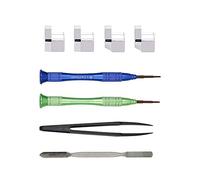 Mcbazel Replacement Metal L/R Lock Buckle Set with Open Tool for NS Switch Joy Con Controller