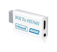 Mcbazel Wii to HDMI Adapter, Wii HDMI Converter, Full HD 1080P Video Adapter Converter With 3.5mm Audio Video Output Jack Compatible for All Wii Display Modes