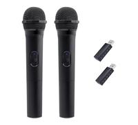Mcbazel Wireless USB Gaming Microphone for Xbox Series X/S, PS5, Switch OLED/Switch2, PC, PS4/PS3, Xbox One/360, Wii Microphone - 2-Pack