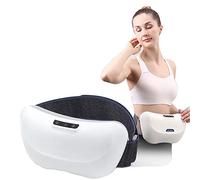 McbeAn Abdominal Massager, Electric Stomach Massager, 3 Adjustable Vibration Intensities, Forward and Reverse Massage, Safe Timing Function, Increase Gastrointestinal Motility and Relieve Flatulence