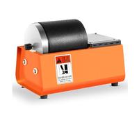 McbeAn Adjustable Speed Rock Tumbler Kit, Electric Rock Tumbler, Uniform Vibration/Strong Operating Power/Low Noise, for Rock Stone Coins