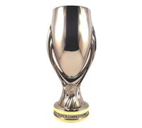 MCBEAN European Super Cups Trophy Replica Soccer Championship Trophies Resin Award Cups Football Fans Gifts Collectibles Souvenir Showcase Ornaments,44cm