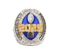 MCBEAN FFL Fantasy Football Championship Ring Replica 2023 Rugby League Champion Rings Fan Friend Gifts Souvenir Office Friend Room Showcase Ornaments,10#