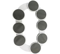 McbeAn Lazy Susan Rotating Food Turntable, 360° Manual Swivel Dining Table, Easy To Assemble, Smooth Rotation, Suitable for a Variety Of Desktops, for Restaurant Party Decoration Family Gathering