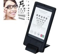 McbeAn LCD Electronic Optical Eye Charts, Optometry Chart, Astigmatism Symbol, Cell Symbol, Cross Symbol, Red Green Symbol, Adjustable Brightness, Five Visual Targets, for Presbyopia, Eye Examination
