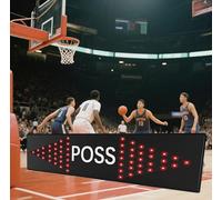 McbeAn LED Basketball Possession Indicator, Ball Possession Indicator, Direction Display, High Brightness and Good Visibility, for Scrimmage, Practice, Basketball Matches