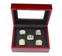 MCBEAN NFL 49ers 1981 1984 1988 1989 1994 Championship Ring Set Super Bowl Ring Rugby Souvenir Collectibles Best Gifts for Men Women Friend Football Fans
