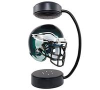 MCBEAN NFL Hover Football Helmet Rotating Levitating Helmets Eagles Team Logo's Super Bowl Souvenir Collectibles Best Rugby Gifts for Friend Fans Alumni Xmas Birthday