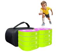 McbeAn Reaction Training Light, Speed Agility Response Training Reaction Lamp with Remote Control, 270° Viewing Angle/10CM Sensing Distance/4 Modes, for Sport