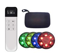 McbeAn Responsive Training Light, Agile Reaction Training Lamp Set with Remote Control, 6 Functions, 5 Light Colors, for Exercise Training