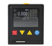 McbeAn Surface Roughness Meter, Digital Surface Gauge Handheld Surface Roughness Tester Meter, Ra/Rz/Rq/Rt/Rp/Rv/Rc Parameters, for Metals and Nonmetals