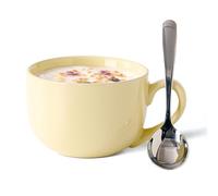 McBecdy Large Ceramic Coffee Mugs-27 OZ/800ml Extra Large Tea Cups-XXL Soup Bowl Cup with Handl-Jumbo Mug for Cappuccino, Latte,Cocoa-Microwave Safe-Gift for Birthday/Christmas/Valentine's