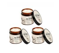 Mcbee Beef Tallow for Face, Gentle Daily Facial Moisturiser, Lightweight Non-Greasy Whipped Texture, Long-Lasting Hydration For Soft Supple Skin, Suitable For All Skin Types (3PCS)