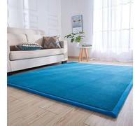 MCBHSH Coral Velvet Rug ，Nursery Bedroom PlayMat ，Nonslip Floor Carpet， Sofa Living Room Carpet The perfect rug for sports and crawling