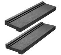 McBlast 2 Pcs Tapping Block 3 Edges | Universal Design for Laminate and Vinyl Flooring, Lightweight Composite, Ergonomic Grip, Easy Installation, Durable Material