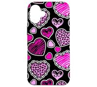 McBling Aesthetic Heart Leopard Zebra Pink Y2K Bimbo Flames Case for iPhone 16 Plus