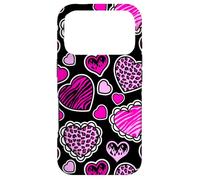 McBling Aesthetic Heart Leopard Zebra Pink Y2K Bimbo Flames Case for iPhone 17 Pro