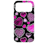 McBling Aesthetic Heart Leopard Zebra Pink Y2K Bimbo Flames Case for iPhone 17 Pro Max