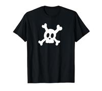 McBling Aesthetic Y2K Pop Punk Skull Millennial Emo Fashion T-Shirt, Men, Black, Medium